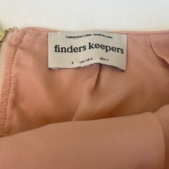 Finders Keepers Rose Gold Sequin Skirt - Picture 4 of 6